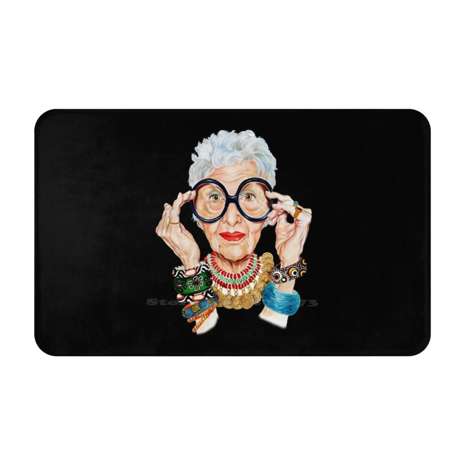 Iris Apfel Fashion Is Ultimately A Form Of Selfexpression That S Why I Love Trying Out New Things 73 Soft Cushion Car Home