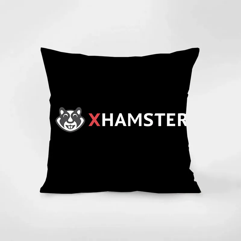 Pillow Case Xhamster Video logo Home Decorative Gift Sofa Car Super soft Cushions Square Pillowcase Chair Pillow Cove 011