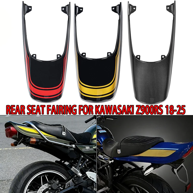 

Rear Seat Fairing For Kawasaki Z900 RS Z900RS SE Cafe 2018 2019 2020 2021 2022 2023 2024 2025 Motorcycle Seat Cover Cowl Tail