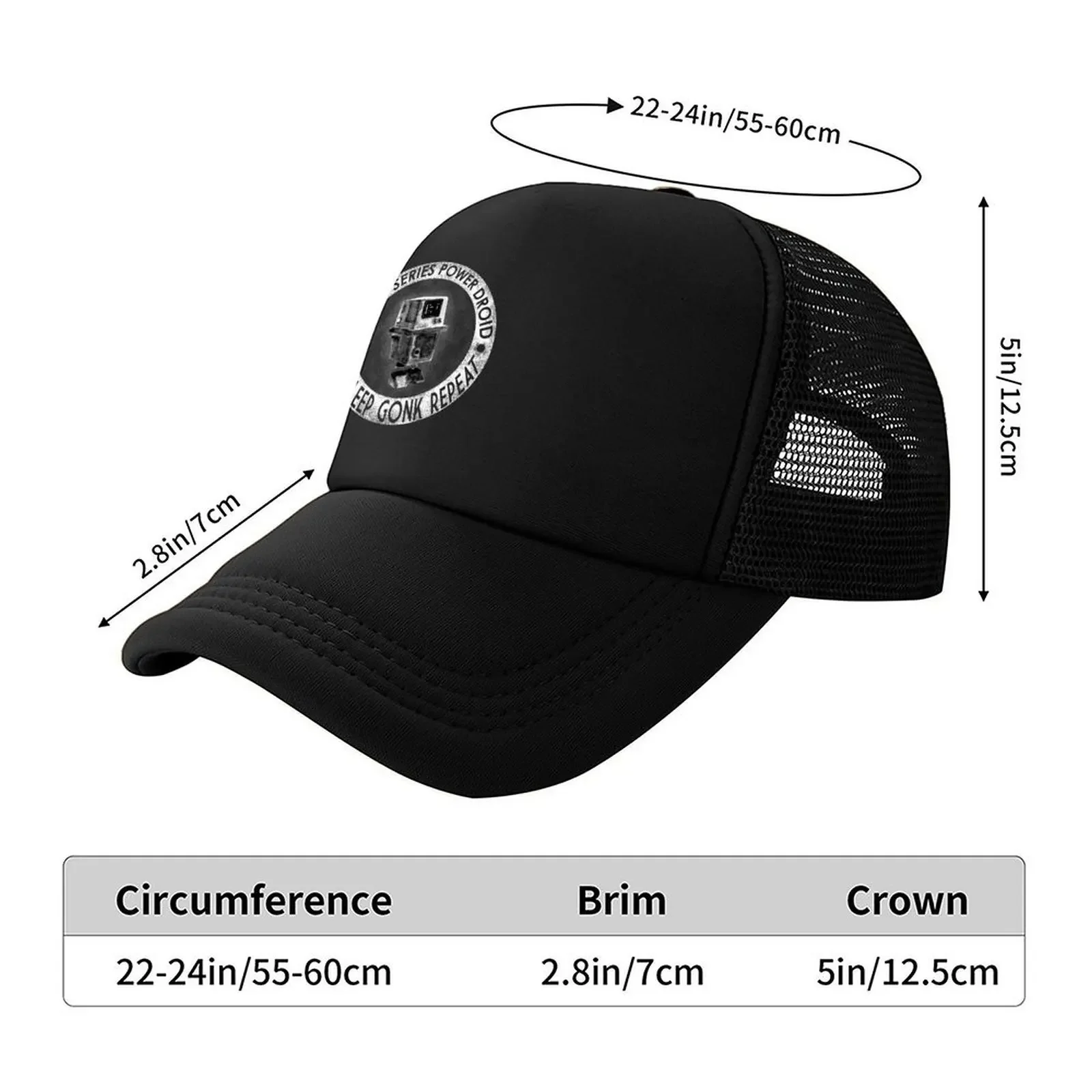 2026 Eat Sleep Gonk Repeat Baseball Cap Golf Hat Kids Hat Sunhat Luxury Cap Caps Male Women's