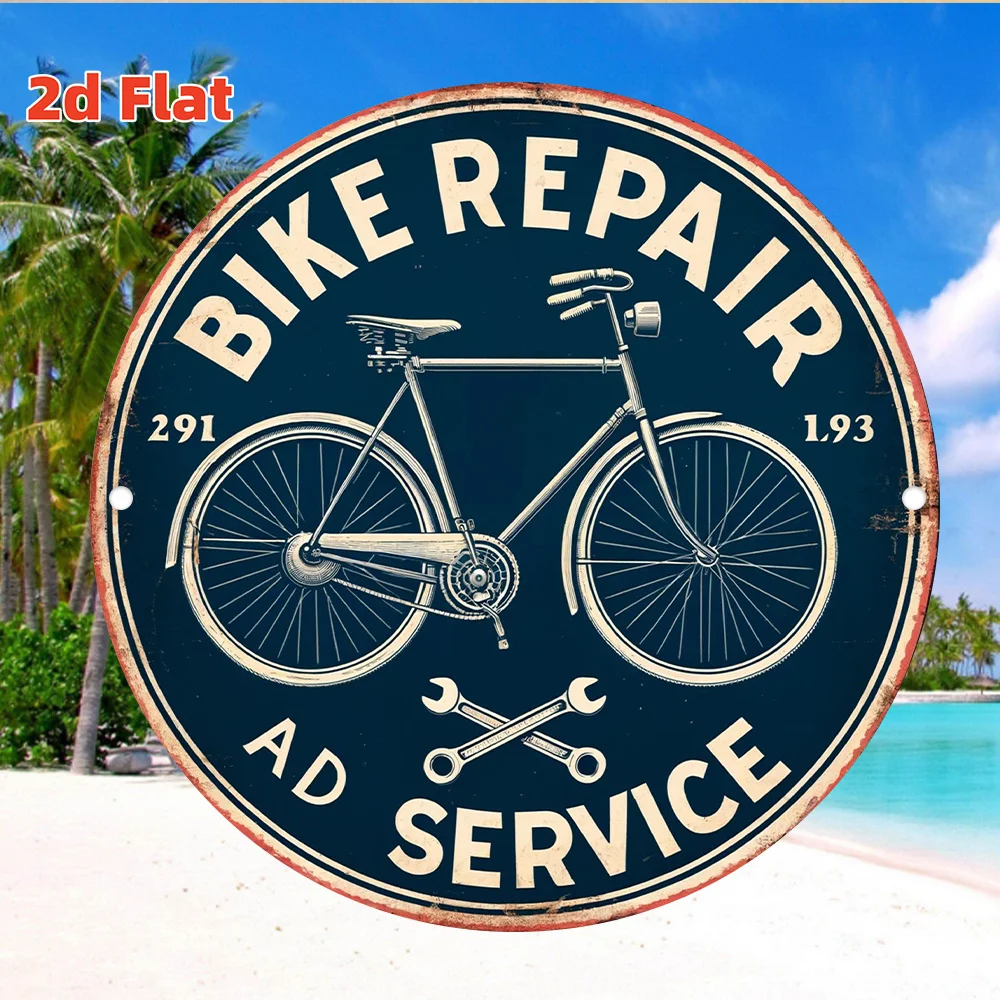 مقاوم للماء والغبار - ديكور قديم للوحات اللافتات للمنازل والمطاعم ومحلات الدراجات | تصميم الحنين #1