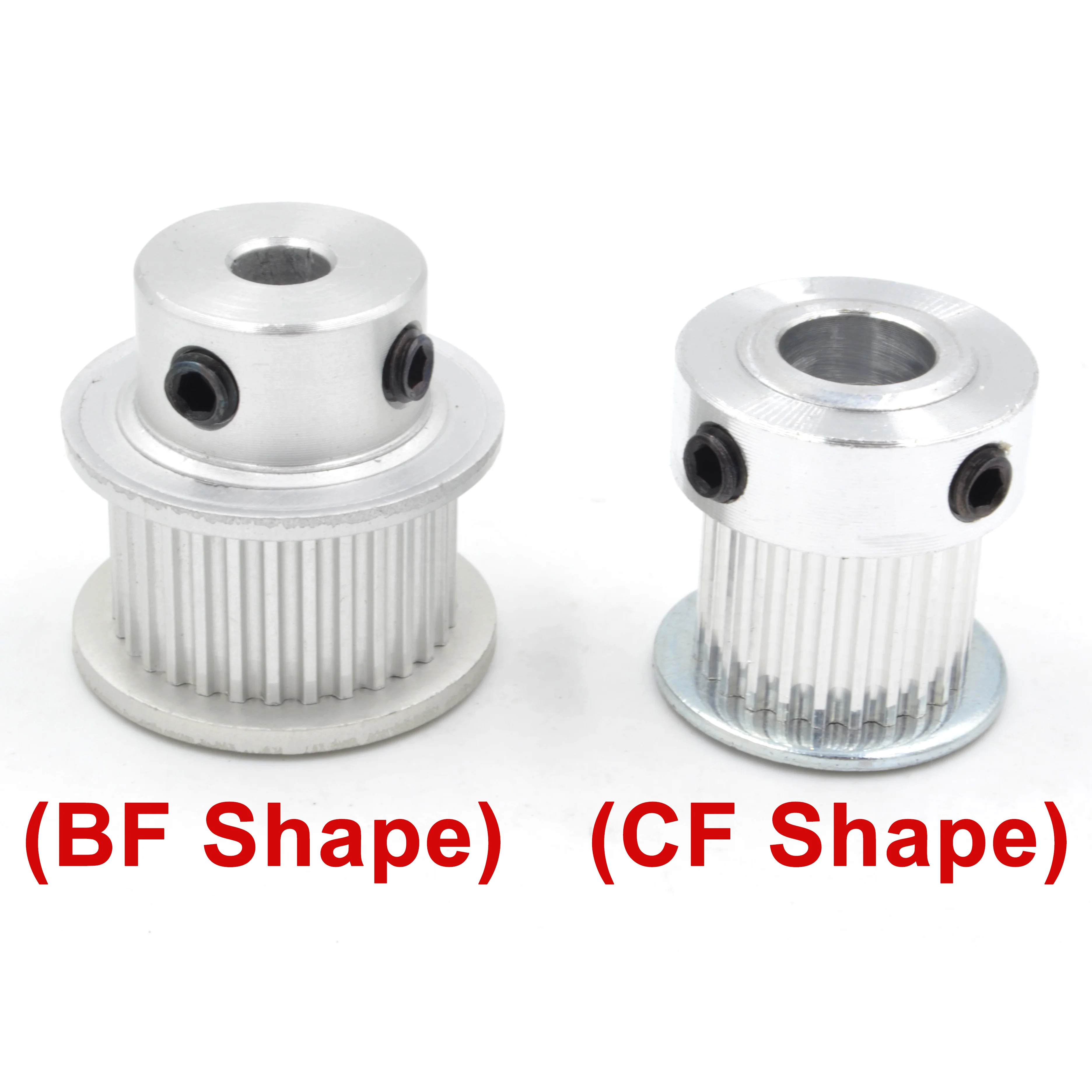 POWGE 16 20 30 40 48 60 Teeth 3MGT 3GT Timing Pulley Bore 5/6/6.35/8/10mm for Belt Width 6/9/15mm 16T 20T 30T 40T 48T 60T