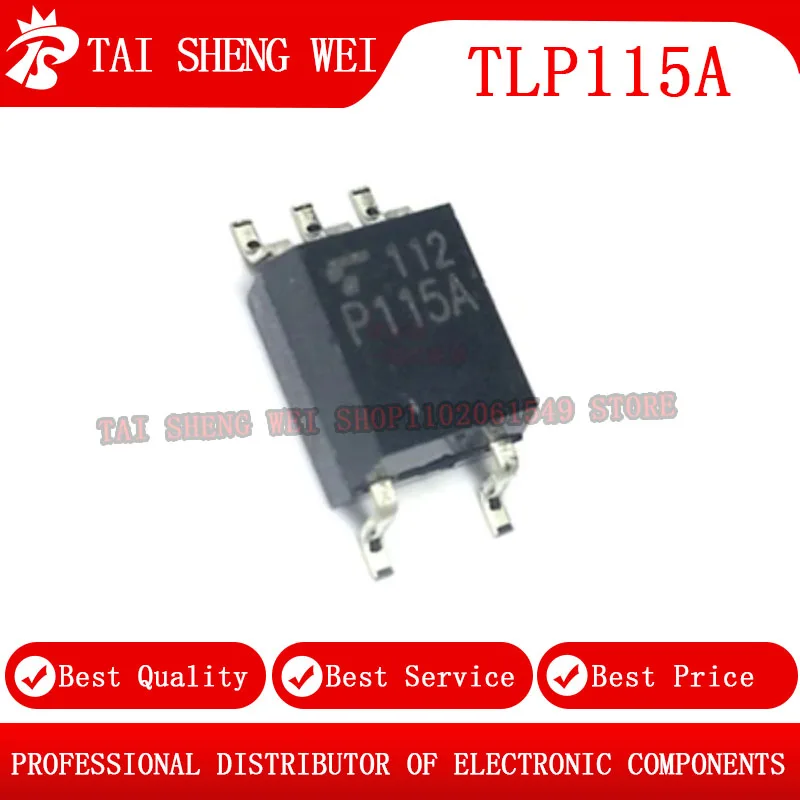 

10 шт. TLP115A TLP115 P115 P115A SOP5 SOP-5 IC