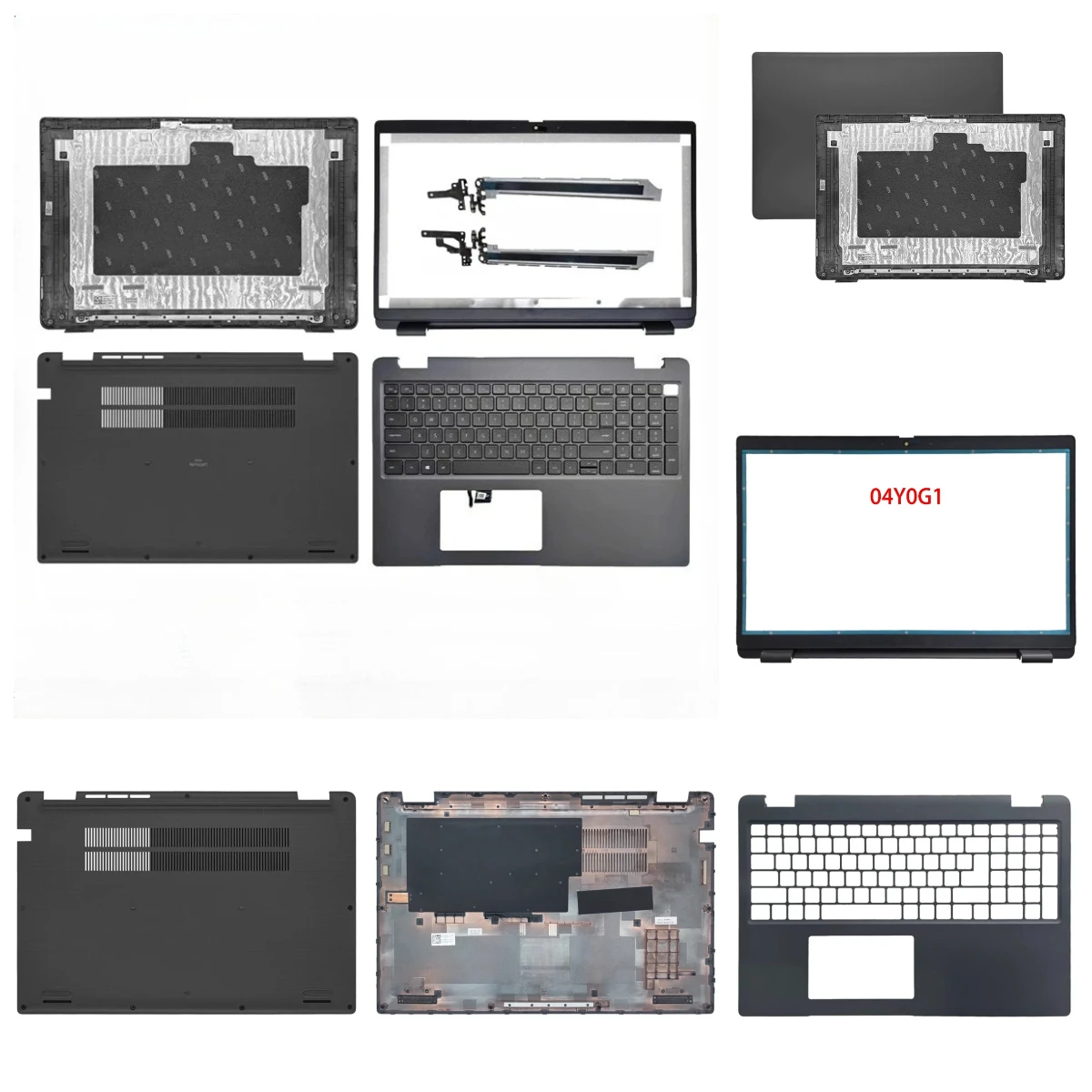 case for Latitude 3540 e3540 laptop LCD screen top rear cover 03jw02 front bezel 04y0g1 hinges palm rest lower case shell