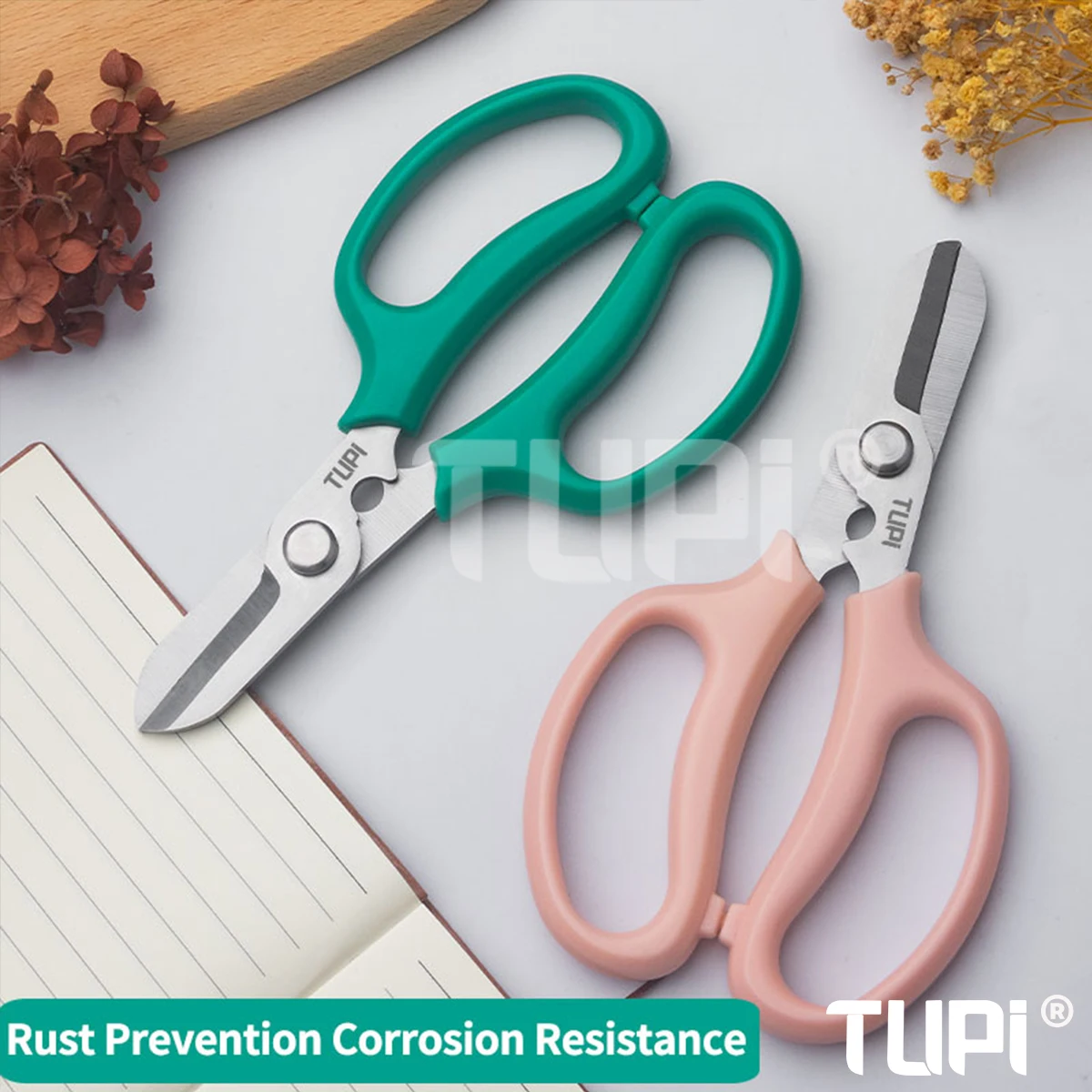 Gardening Scissors Florists Professional Flower Arranging Shears Multifunctional Household Pointed Scissors Plant Pruning Tools