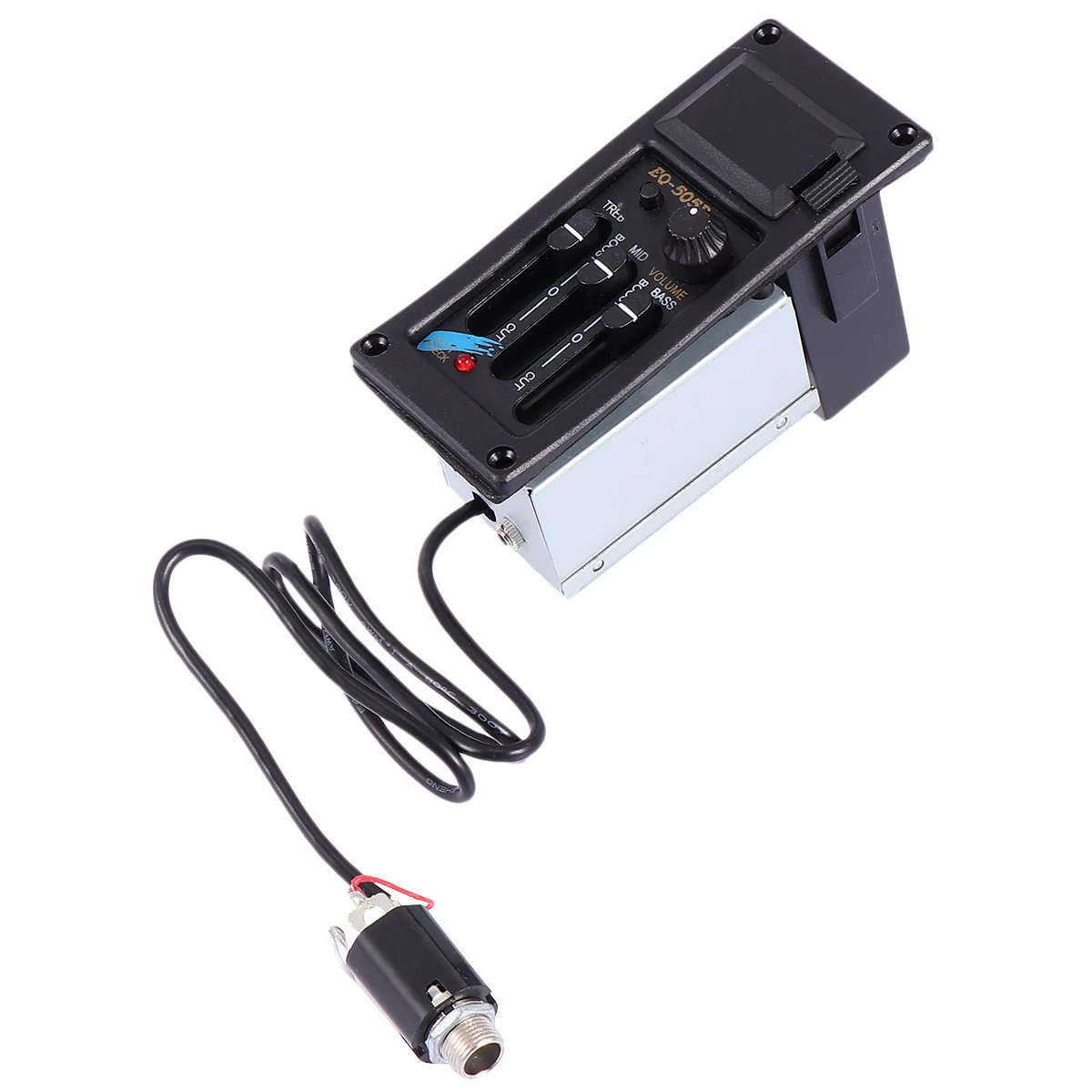 

1PC Guitar Sound Pick-up Equalizer Pickup Guitar Preamp Piezo Pickup Musical Instrument Part (Right Hand)