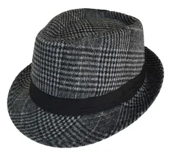 Autumn and Winter Fedoras  Men and Women Can Use British Retro Hats Fashion Gentleman Hats Jazz Hats