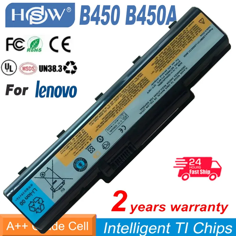 

Laptop Battery For Lenovo B450 B450A B450L L09S6Y21 121000866 L09M6Y21