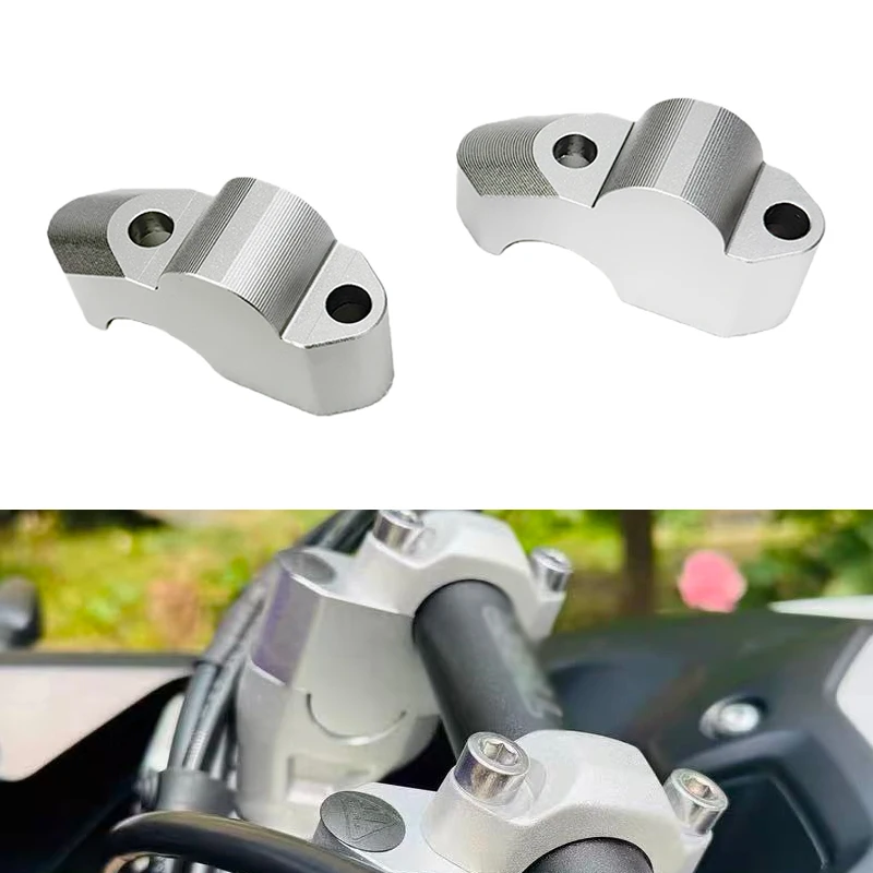Handlebar Risers Up For Tiger 850 Tiger900/GT 24-25 Motorcycle Clamp Mount Handle Bar Riser Move Back Parts Tiger900