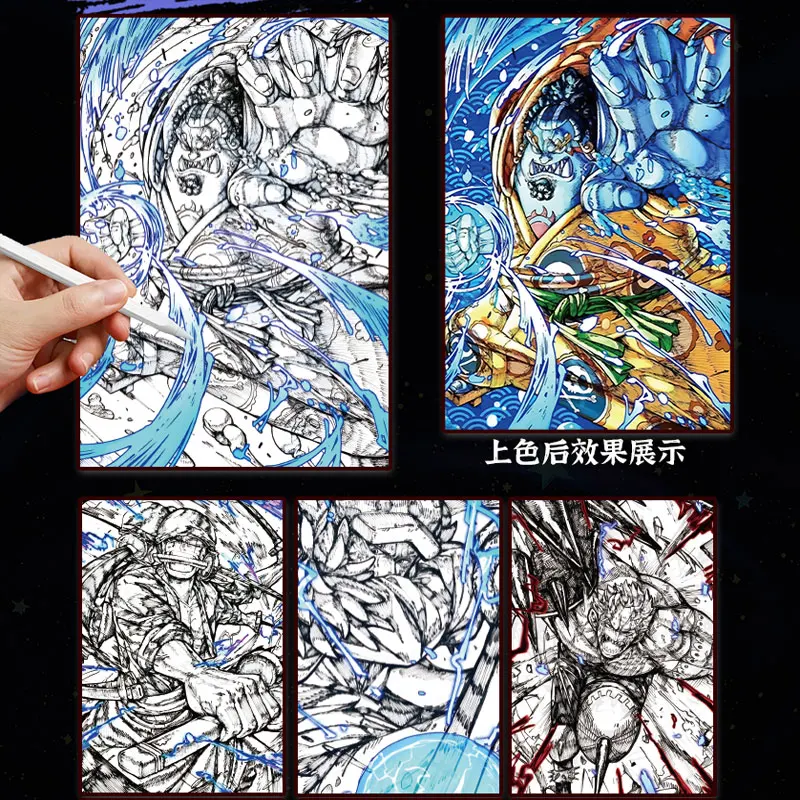 2025 Lastest Wholesale Leyou Culture One Piece Collection Colored Paper Boa Nami Robin Doujin Toys Trading Playing Gift