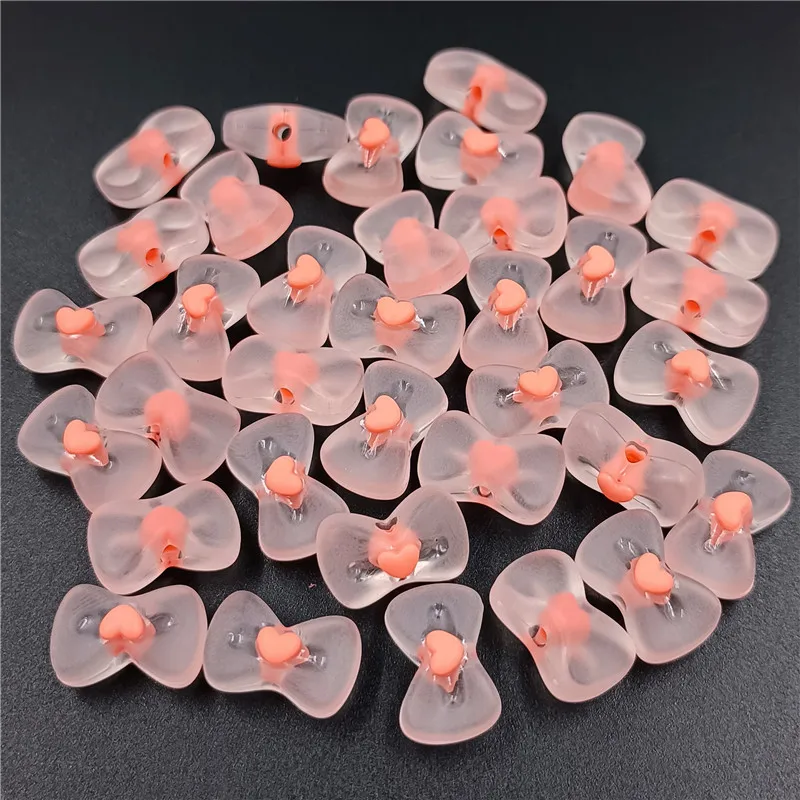 Perles en Acrylique Transparentes en Forme de Nministériels d Givré, 10 Pièces, 10x16mm, DIY, pour Bijoux, Accessoires de Direction