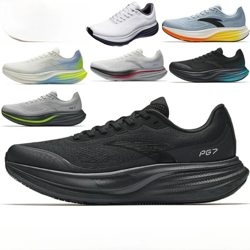  Men's Running Shoes Professional Slow Jogging Training Summer Shock Absorption Wear Resistant Sports Shoes Travel Step
