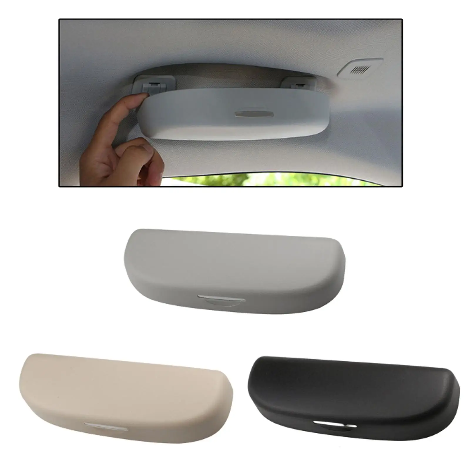 حامل نظارات شمسية للسيارة، إكسسوارات داخلية متينة ومقاومة للتآكل