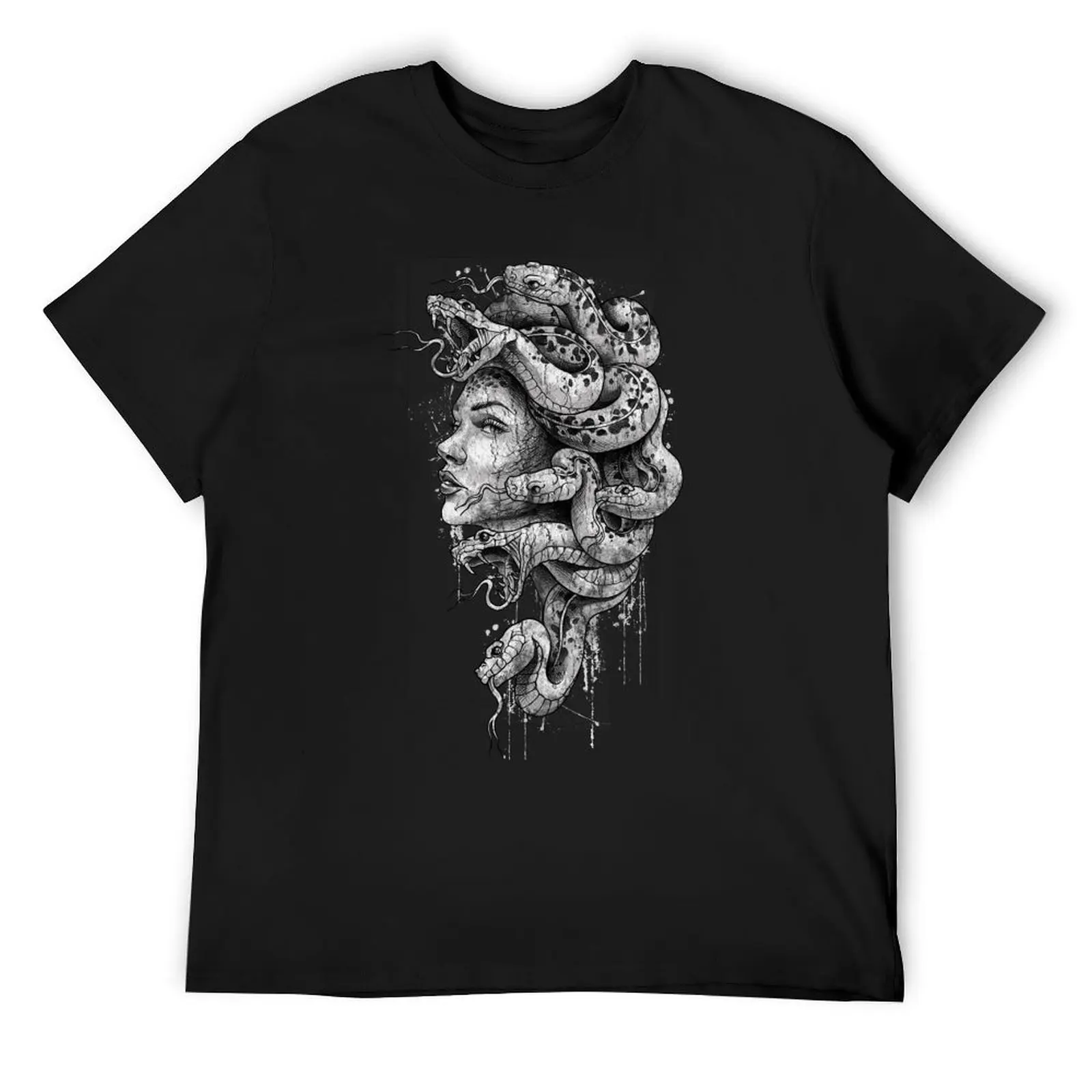 Medusa Gorgon T-Shirt shirts graphic kawaii clothes rapper graphic tees men clothing