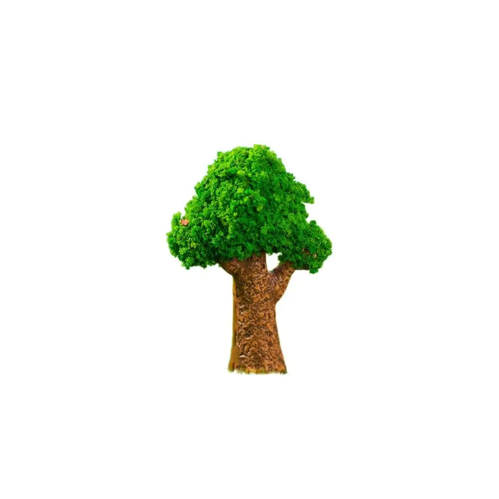 Decorative Artificial Mini Pine Tree Simulation Lifelike Micro-landscape Ornaments Resin Multiple Style