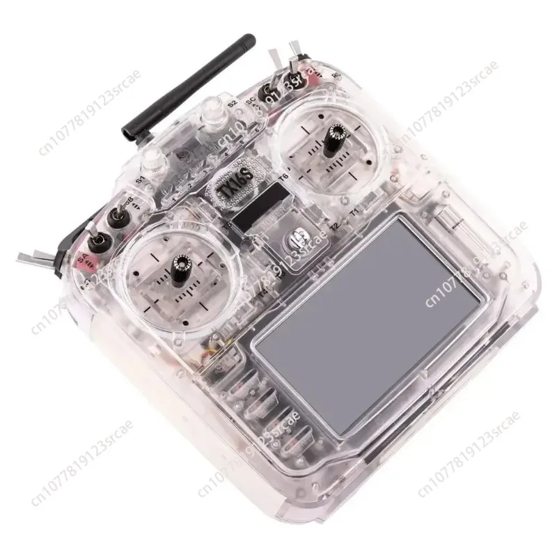 

TX16S Transparent RGB Edition ELRS Built in RGB LED V4.0 Hall Gimbal Transmitter Remote Control