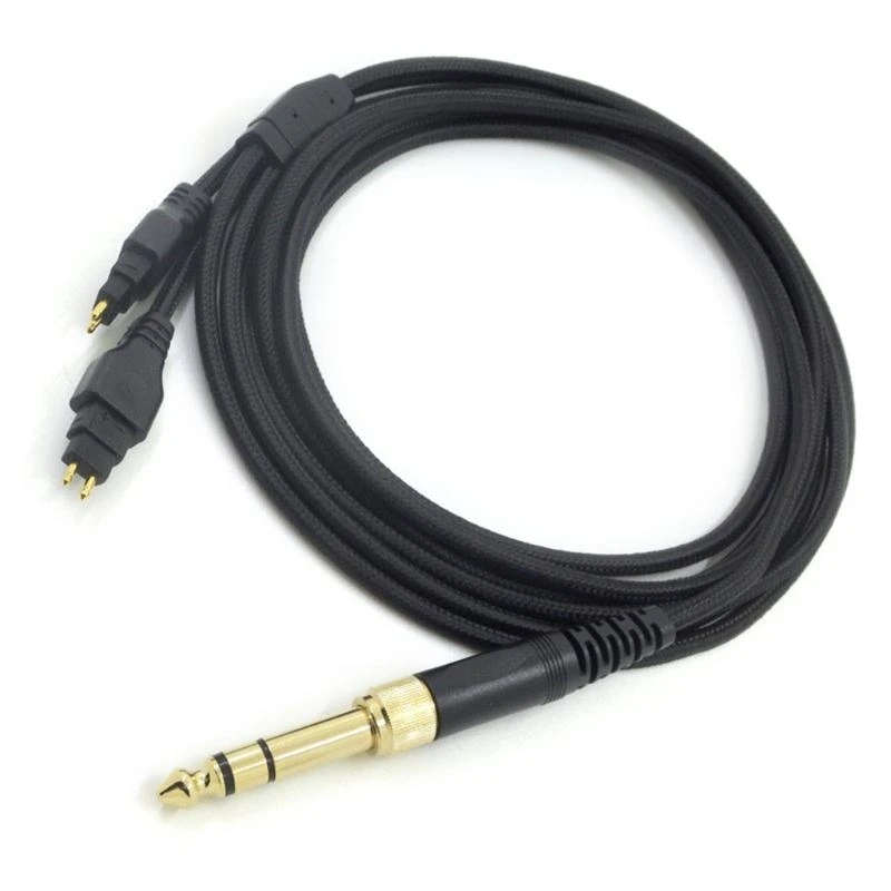 Repair 3.5/6.35mm Earphone Cable Upgrade Cable for Sennheiser-HD580 HD600 HD650 HD660S Replacement Cable - Image 2