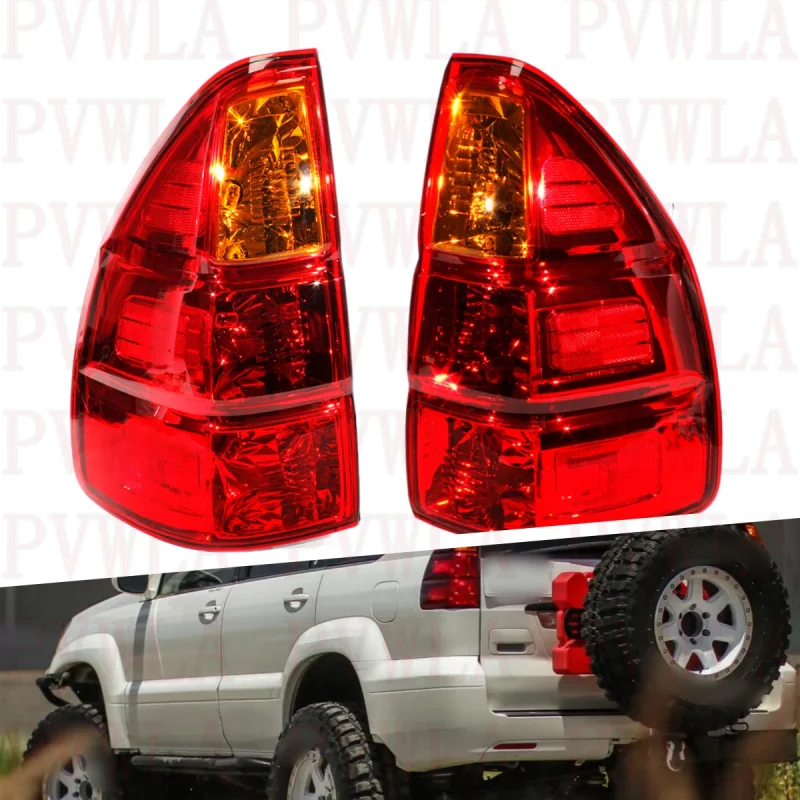 Pair Tail Rear Lamp Light Without Bulbs 166-59571A 166-59570AR For Lexus GX470 2003 2004 2005 2006 2007