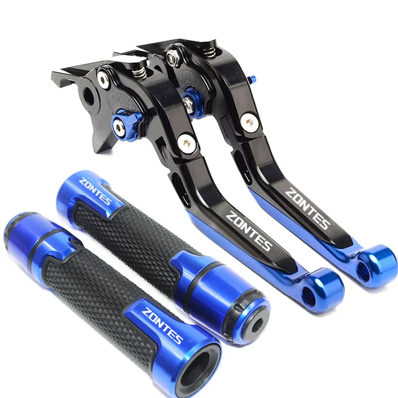 For Zontes G1 125 ZT125 ZT125U ZT310 ZT310R ZT310X ZT310T ZT310V Motorcycle CNC Adjustable Folding Extendable Brake Clutch Leve