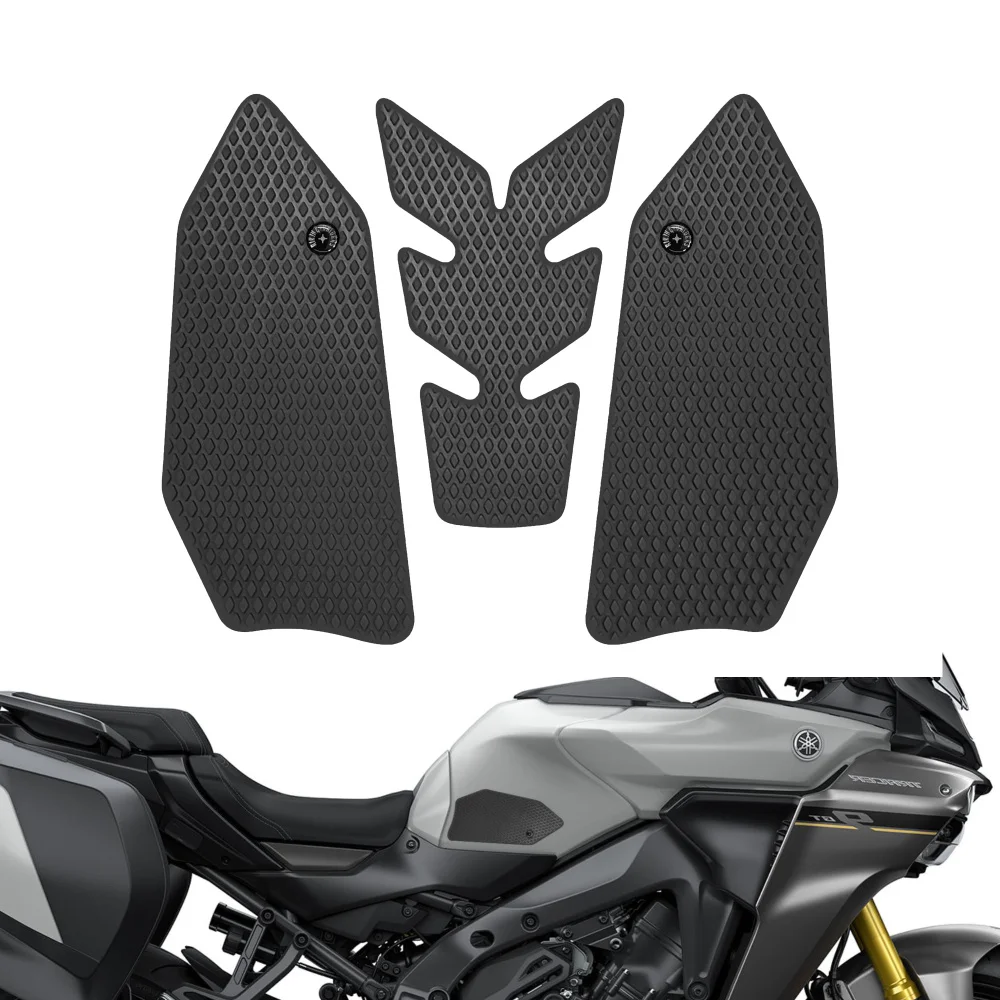 

TRACER 9 2025 Motorcycle Tank Traction Pad Anti-Slip Sticker Gas Knee Grip Protector for Enhanced Riding Control