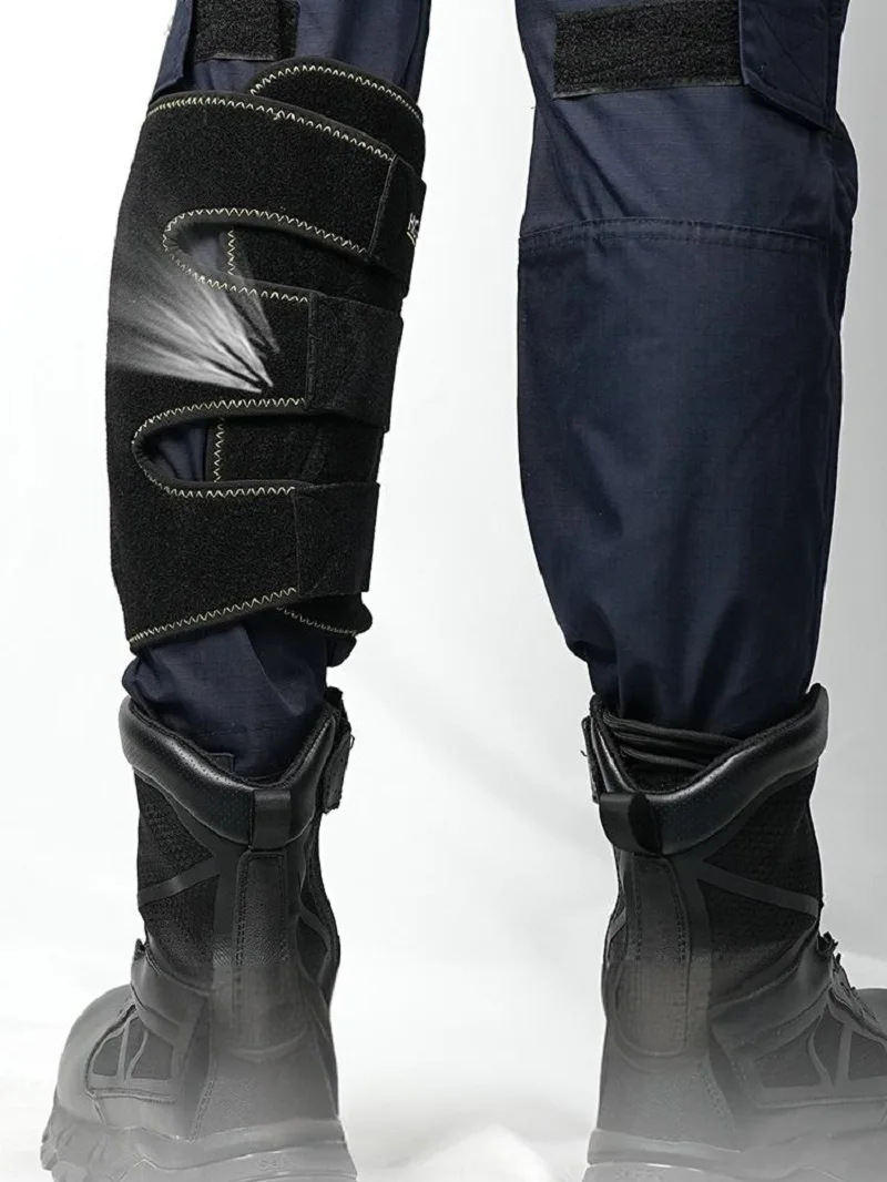 SGS Level 5 Stab Resistant Leg Guards Self Defense Stabproof Motorcycle Riding Gear anti-stab Thigh&Calf Protective Armor