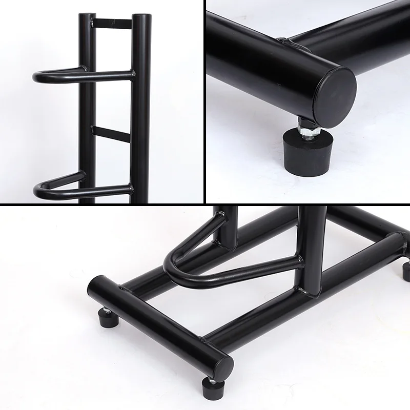 رف تخزين كرة اللياقة البدنية، رف تخزين سميك لمعدات اللياقة البدنية #4