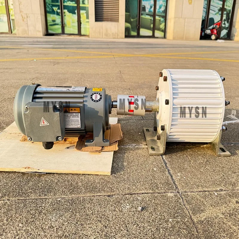30KW 10KW 20KW مولد المغناطيس الدائم 110 فولت 220 فولت 380 فولت مولدات التيار المتردد عالية الكفاءة مع محرك سرعة قابل للتعديل للاستخدام المنزلي