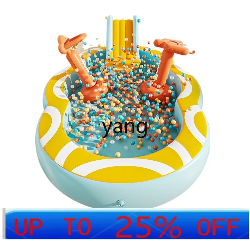 

CX Children's Paddling Pool Children's Swimming Pool Slide Home Indoor Baby Playing Water Large Inflatable Castle