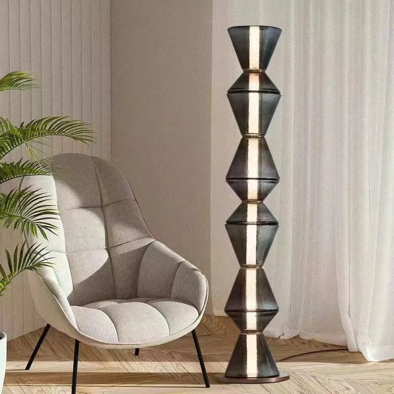 led bambu vidro lampada de assoalho luz vertical para sala de estar sala de jantar quarto estudo loja sofa arte designer lampada decorativa luxo 01