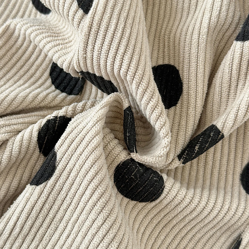 MILANCEL Babyhosen 6M-3T Baby Jungenhosen Niedliche Schleifen-Punkte Kleinkind Freizeithosen Herbst Cordhosen für Babymädchen – Detail 8