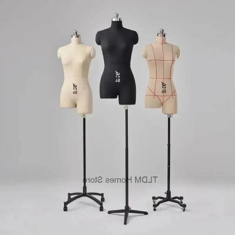 

Women's 마네킹Design Form Model Bust Female Metal Dressmaker Clothing Mannequins Dress Sewing Stand Mannequin for Base k