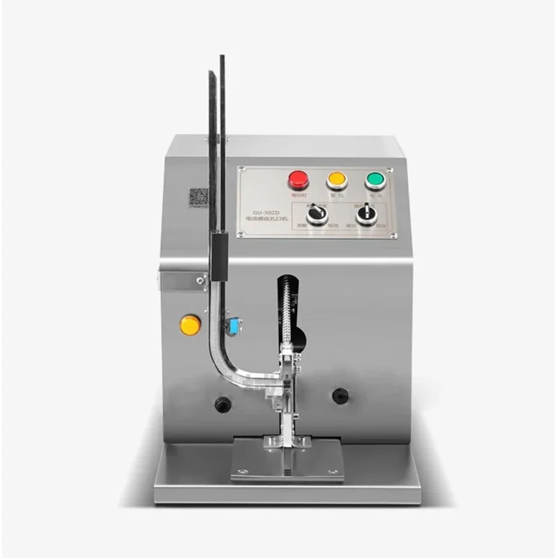 Fully automatic electric buttoning machine, bread bag tying machine, mesh bag sealing machine, elastic cord