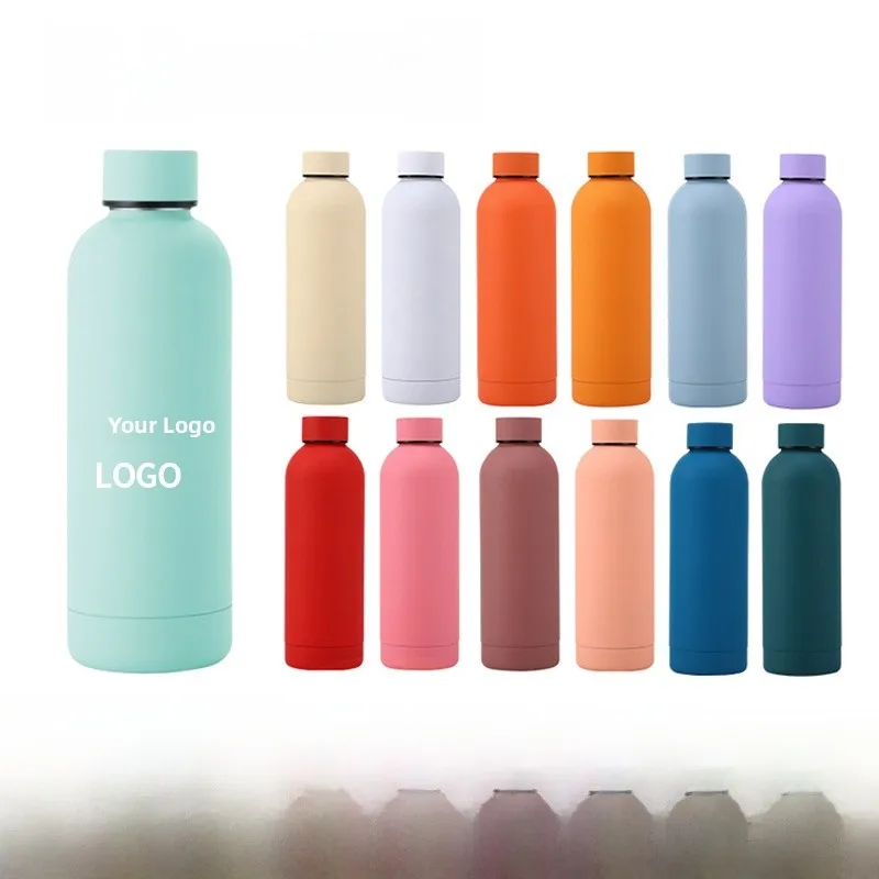 

Large Capaci 304 Stainl Steel Insulated Sports Water Bottle Outdoor Portable Cola Bottle Small Mouth Thermos Beverage Cup