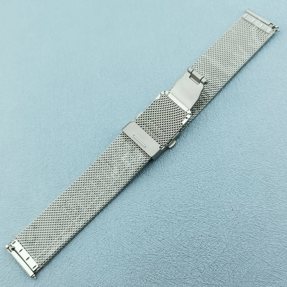 20mm Soft Steel Strap 316L Stainless Steel Bracelet Easy Assembly Men Watch Accessories NH35 Strap