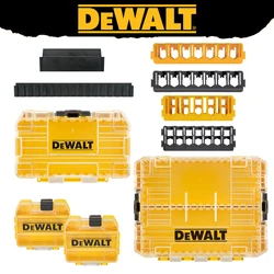 DEWALT Original Small Medium Large Case ToolBox Baffle Drill Bit Holder DIY Multifunctional Tool Accessory SET