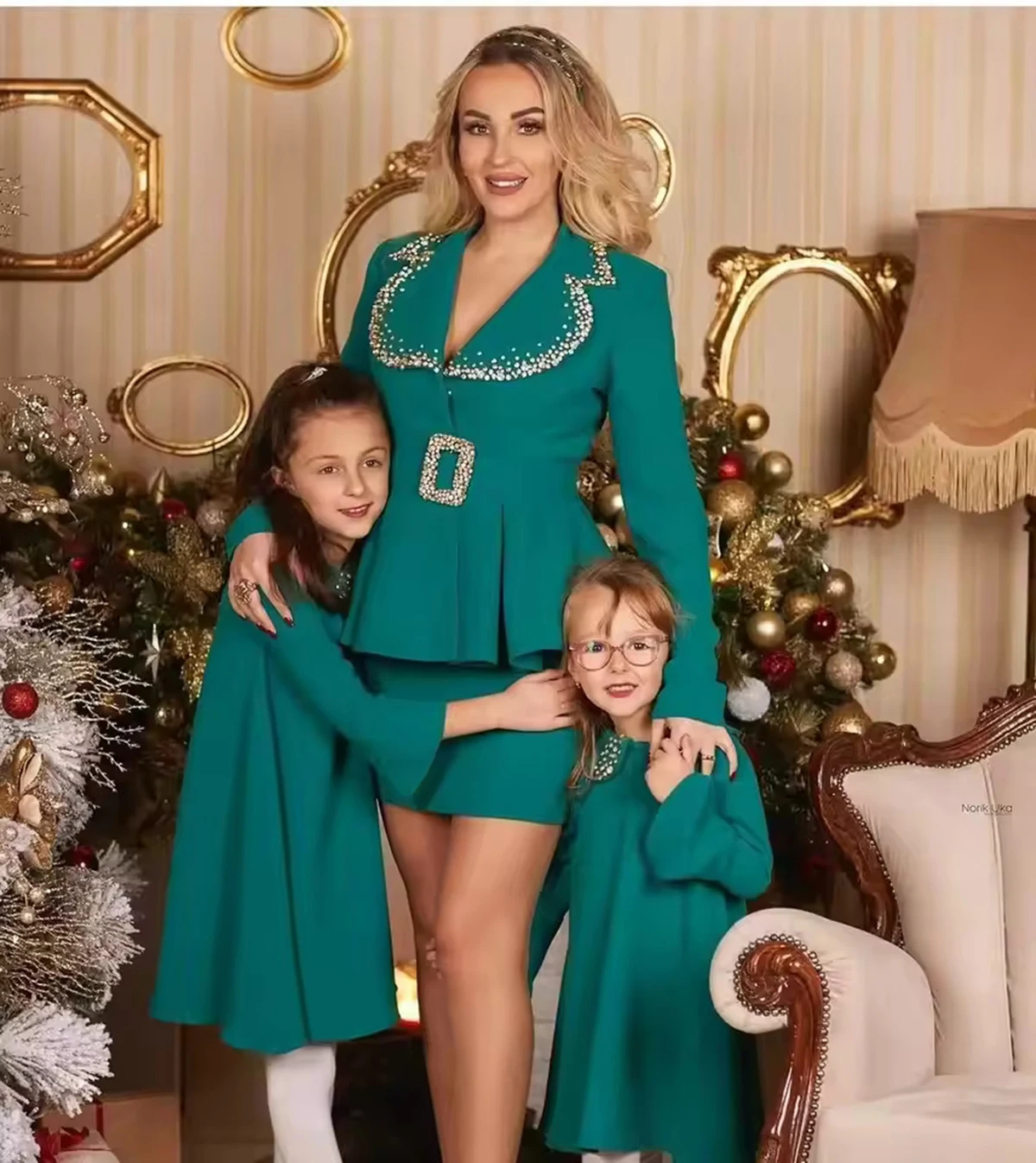 Vintage vrouwen rok past 2-delig kristal getailleerde blazer en schede rok aangepaste bruiloft gast kostuums feestavond outfit