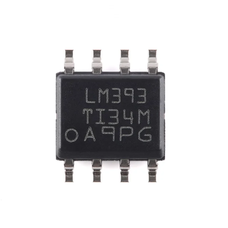 1PCS Original Genuine SMT LM393DR SOIC-8 Dual Voltage Comparator IC Chip