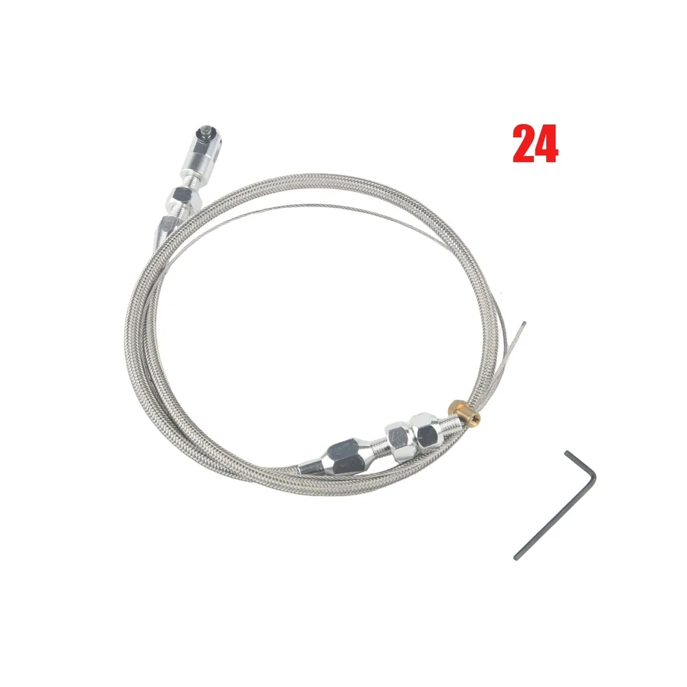 Throttle Cable Assembly Kit Compatible with For LS1 Engines 1997 to 2007 Including 4.8L 5.3L 5.7L and 6.0L Models