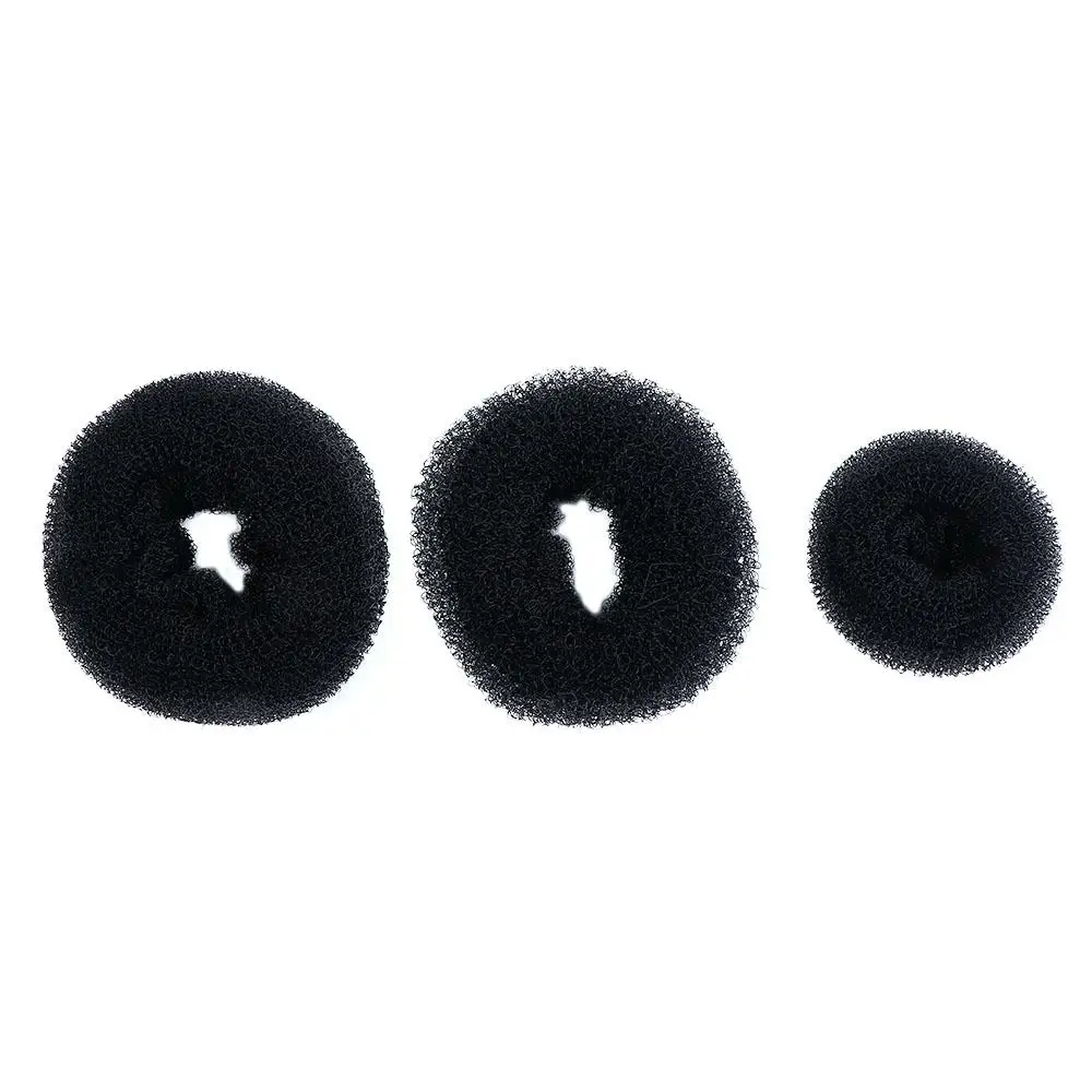 Magic Foam Sponge Meatball Head Female Girls Bird's Nest Bun Maker Women Hair Ring Hairstyle Tools Korean Style Ponytail Holder