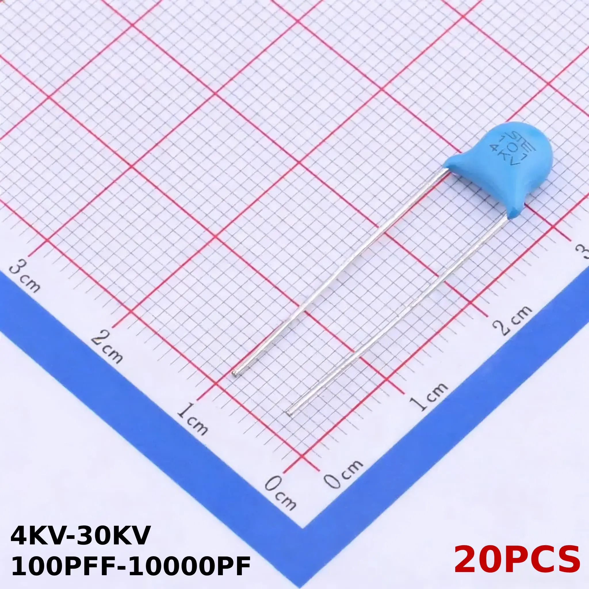 High voltage ceramic chip capacitor 4KV/6KV/10KV/20KV/30KV 100PF 220PF 330PF 470PF 680PF 1000PF 2200PF 3300PF 4700PF 10000PF