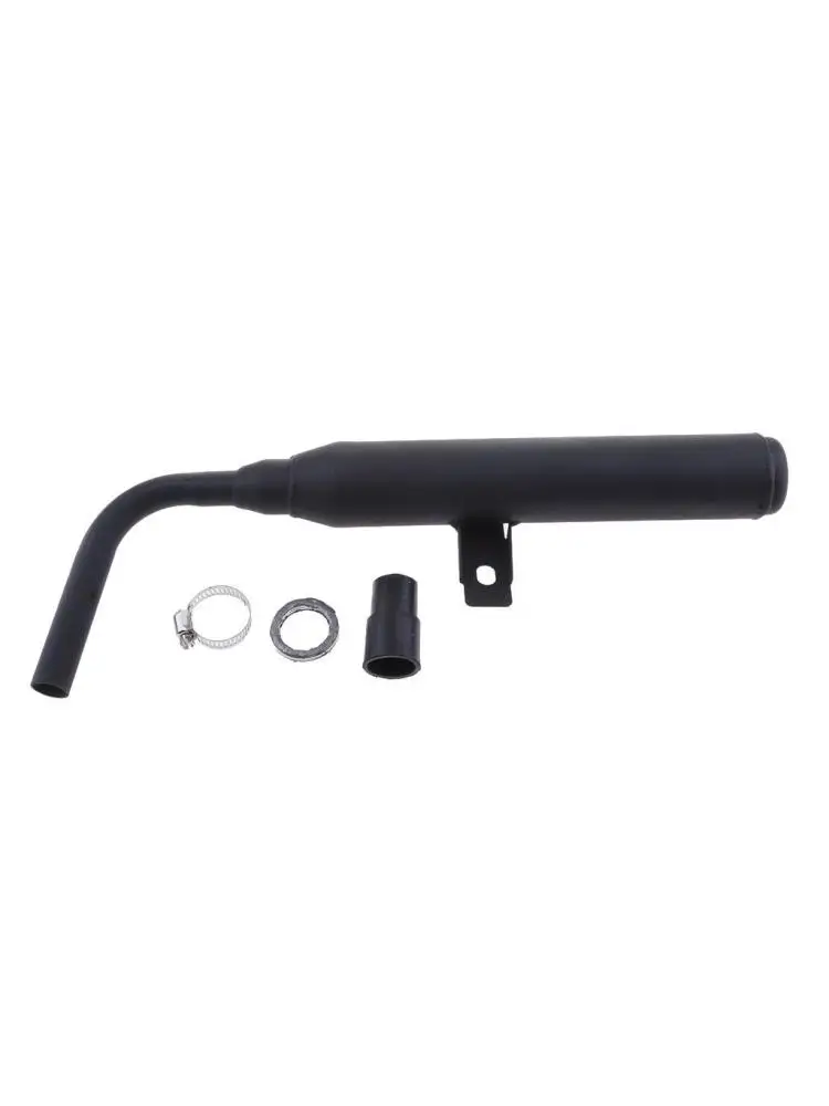 AliExpress SONONIA 1 Pc Motorcycle Muffler Exhaust Pipe Set with Clamp Custom Parts Replacement for Yamaha PW50 Dirt Bike Black High Quality
