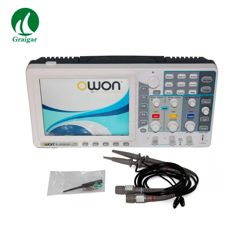 OWON SDS5032E Digital Oscilloscope 2 Channel 30MHz Sample Rate: 250MS/s