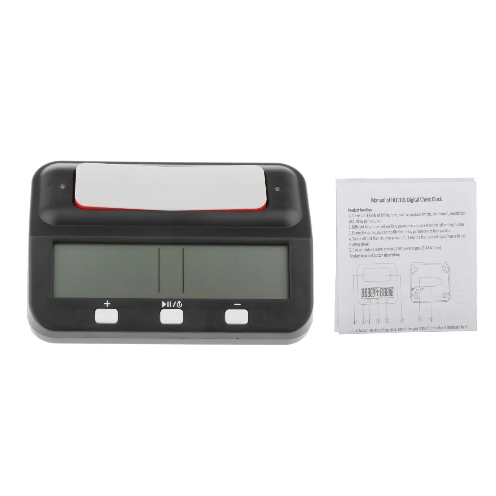 

Chess Clocks,Professional Portable Digital Chess Board,Competition Count Up Down Chess Games Electronic Alarm Stop Timer