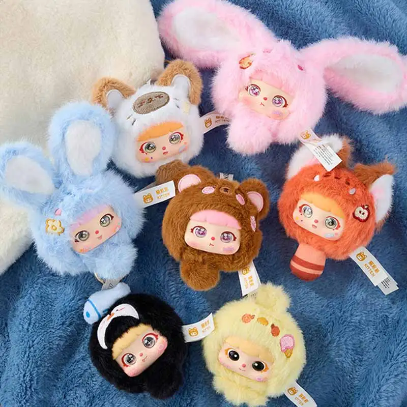 

Samuel Kitten Critter Lab слепая коробка серии случайное выражение изысканная мини-милая кукла брелок украшения игрушки загадочная коробка подарки