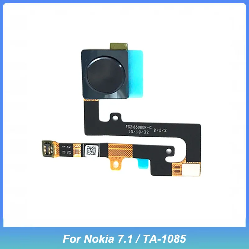 

For Nokia 7.1 / TA-1085 Fingerprint Sensor Home Button Flex Cable Replacement Parts