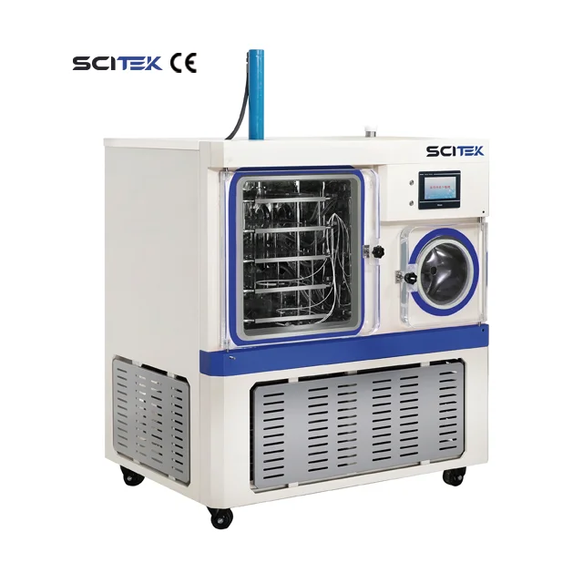 SCITEK Pilot Freeze Dryer Padrão Interface USB Grande Freeze Dryer Para Laboratório