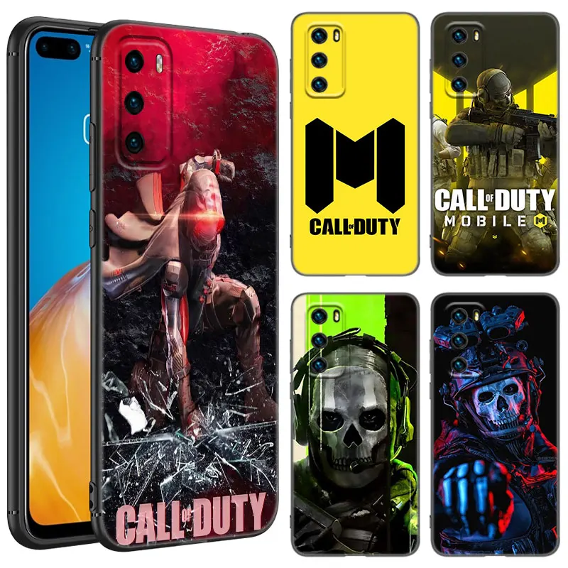 Game Call Of D-Duty Phone Case For Huawei Pura 70 Ultra P20 P30 P40 Lite P60 Art P50 Pro P50E P Smart 2018 2019 2020 2021