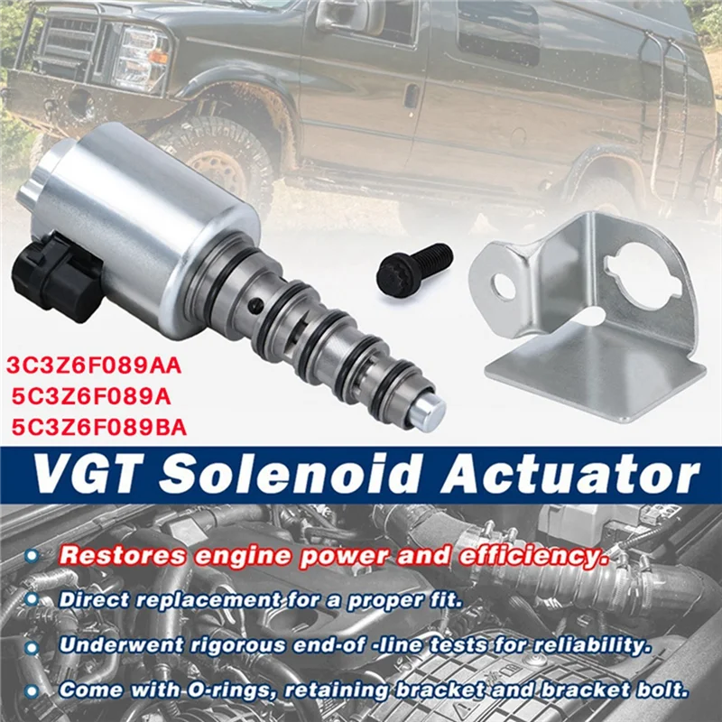 

A040-Car VGT Solenoid Turbo Actuator Valve 904-268 For Ford 6.0L Diesel GMC 3C3Z6F089AA 5C3Z6F089BA