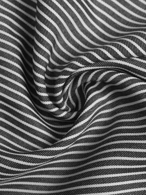 Pantalones informales a rayas con empalme contrastante para mujer, pantalones de pierna recta versátiles para uso diario, novedad de Otoño de 2025