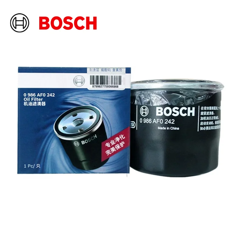 Bosch Oil Filter AF0242 suitable for Buick Excelle GT Verano Excelle Encore Excelle GX GL6 VELITE 6,Chevrolet Cruze Cavalier